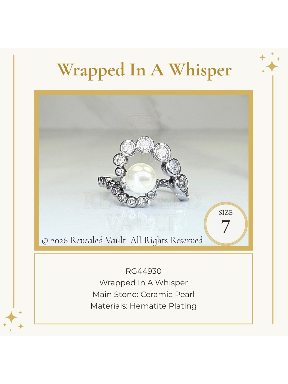 Wrapped In A Whisper - Size 7 - June Birthday 2026
